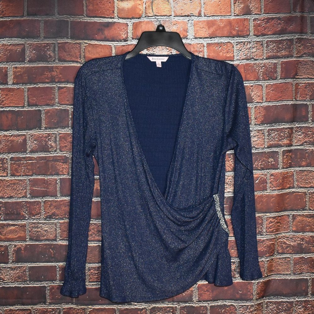 Sparkle Wrap Top